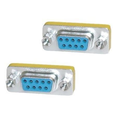 4X9PINFF Serial 9 Pin Female To Female Adapter- DB9